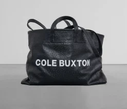 Online APPLIQUE LEATHER TOTE BAG Accessories|Leather