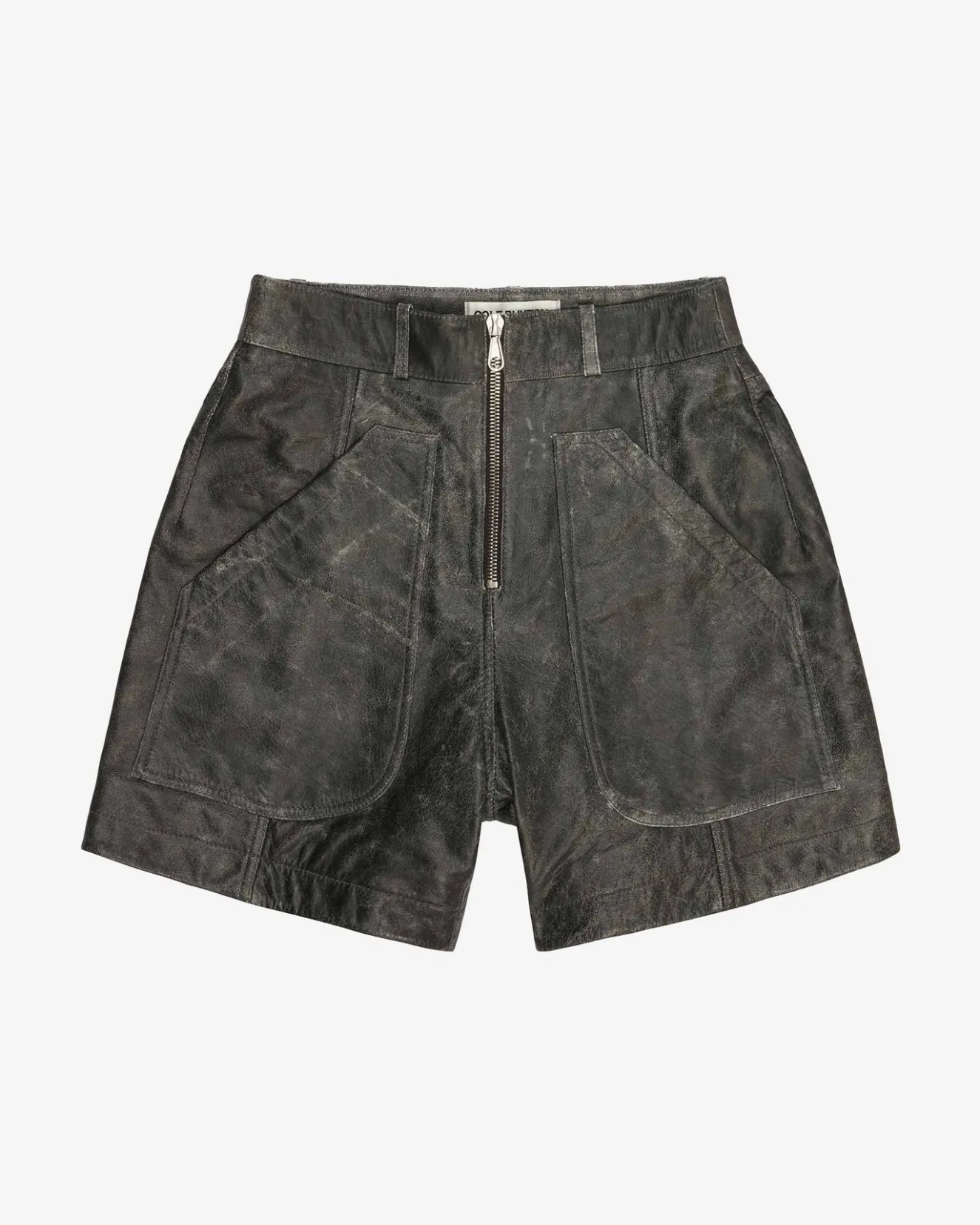 Sale CB CRACKED LEATHER SHORTS Shorts
