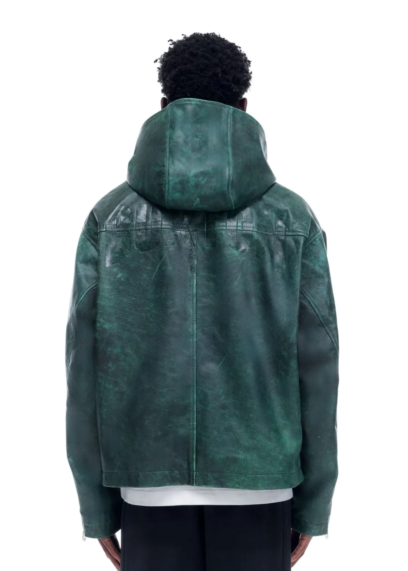 Sale CB HOODED LEATHER JACKET Outerwear|Leather