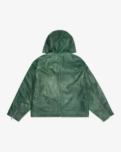 Sale CB HOODED LEATHER JACKET Outerwear|Leather