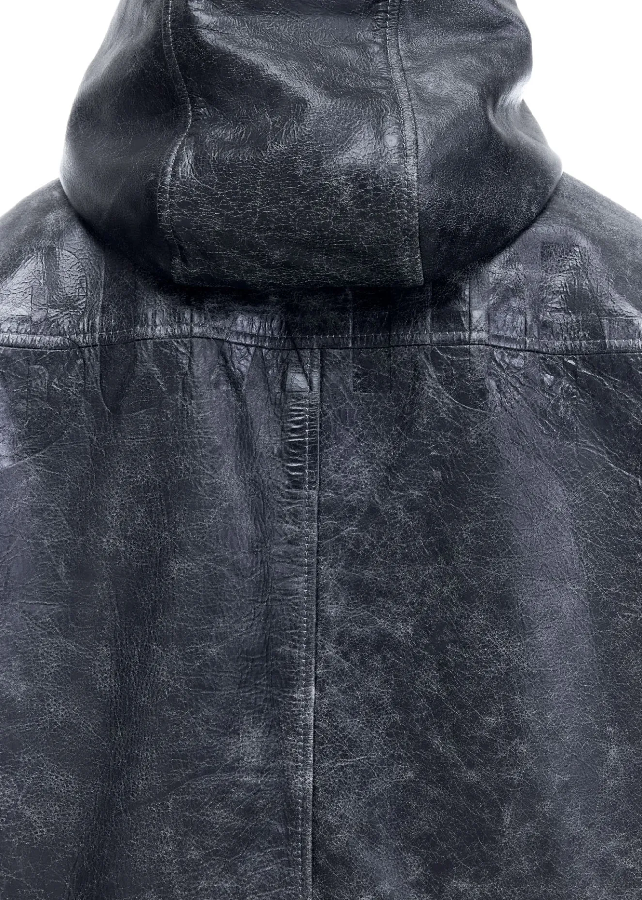 Sale CB HOODED LEATHER JACKET Outerwear|Leather