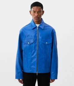 CB LEATHER TRUCKER Outerwear|Leather