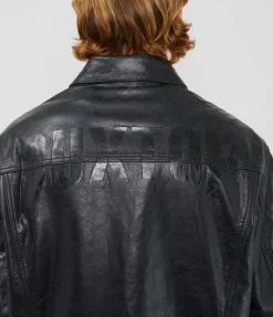 Sale CB LEATHER TRUCKER Outerwear|Leather
