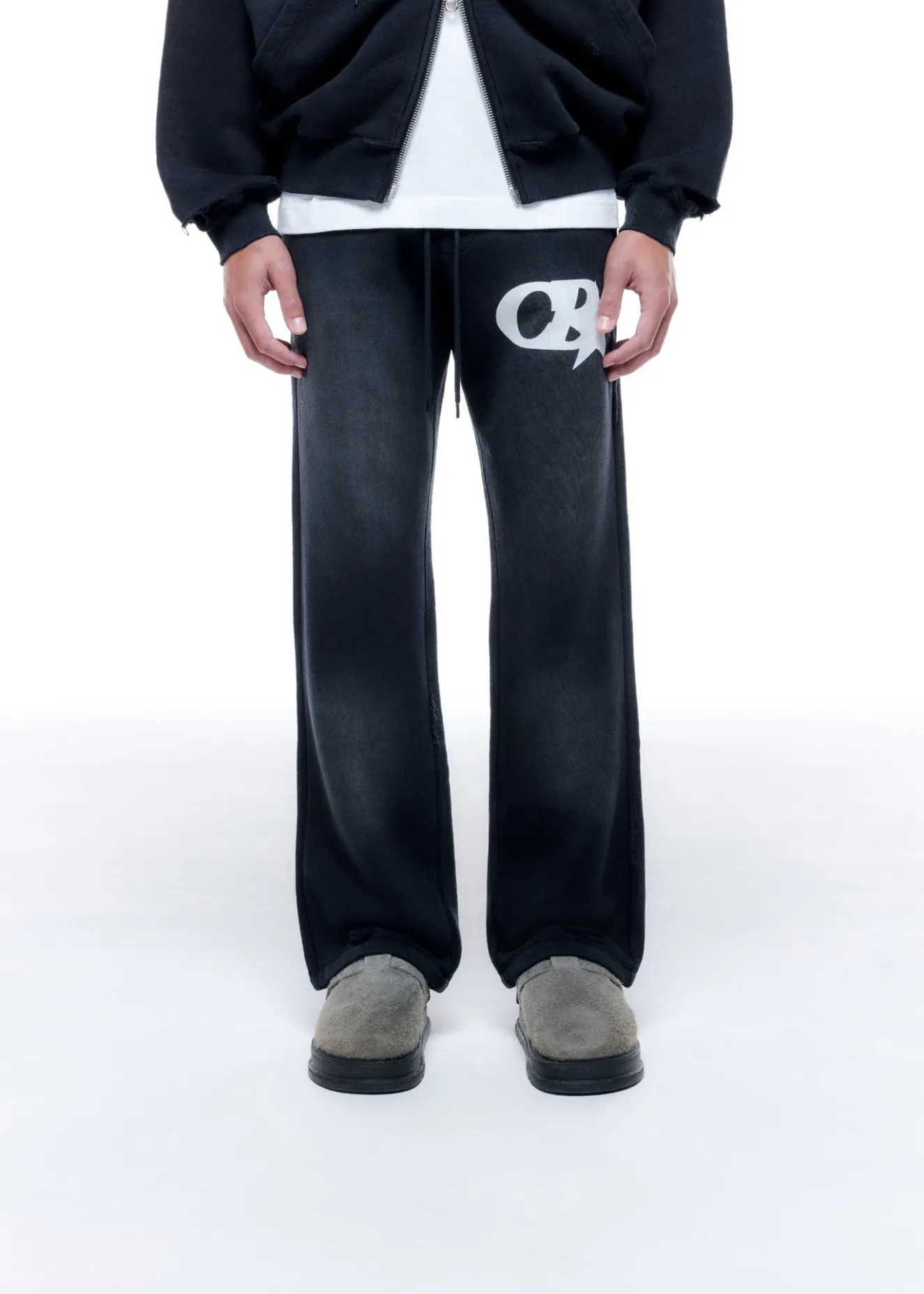 Online CB STAR DISTRESSED LOUNGE PANTS Sweatpants