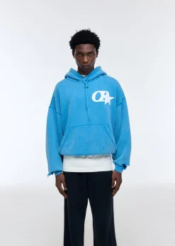 Discount CB STAR DISTRESSED POCKET HOODIE Hoodies