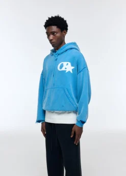 Discount CB STAR DISTRESSED POCKET HOODIE Hoodies