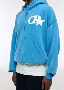 Discount CB STAR DISTRESSED POCKET HOODIE Hoodies