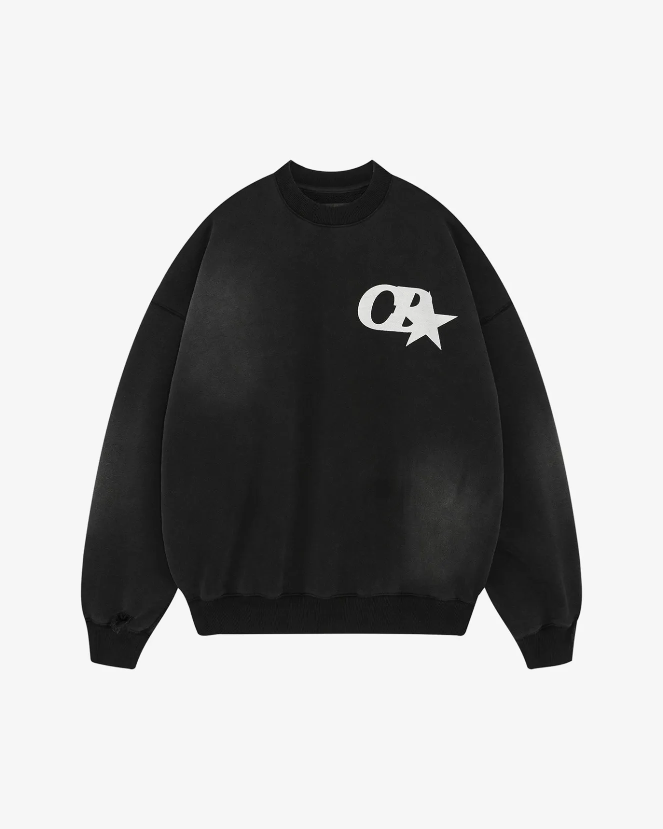 Hot CB STAR DISTRESSED SWEATSHIRT Sweatshirts