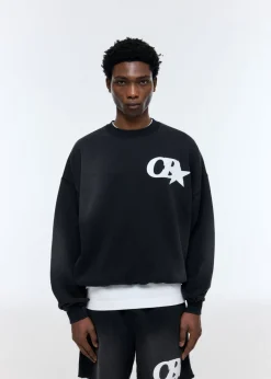 Hot CB STAR DISTRESSED SWEATSHIRT Sweatshirts