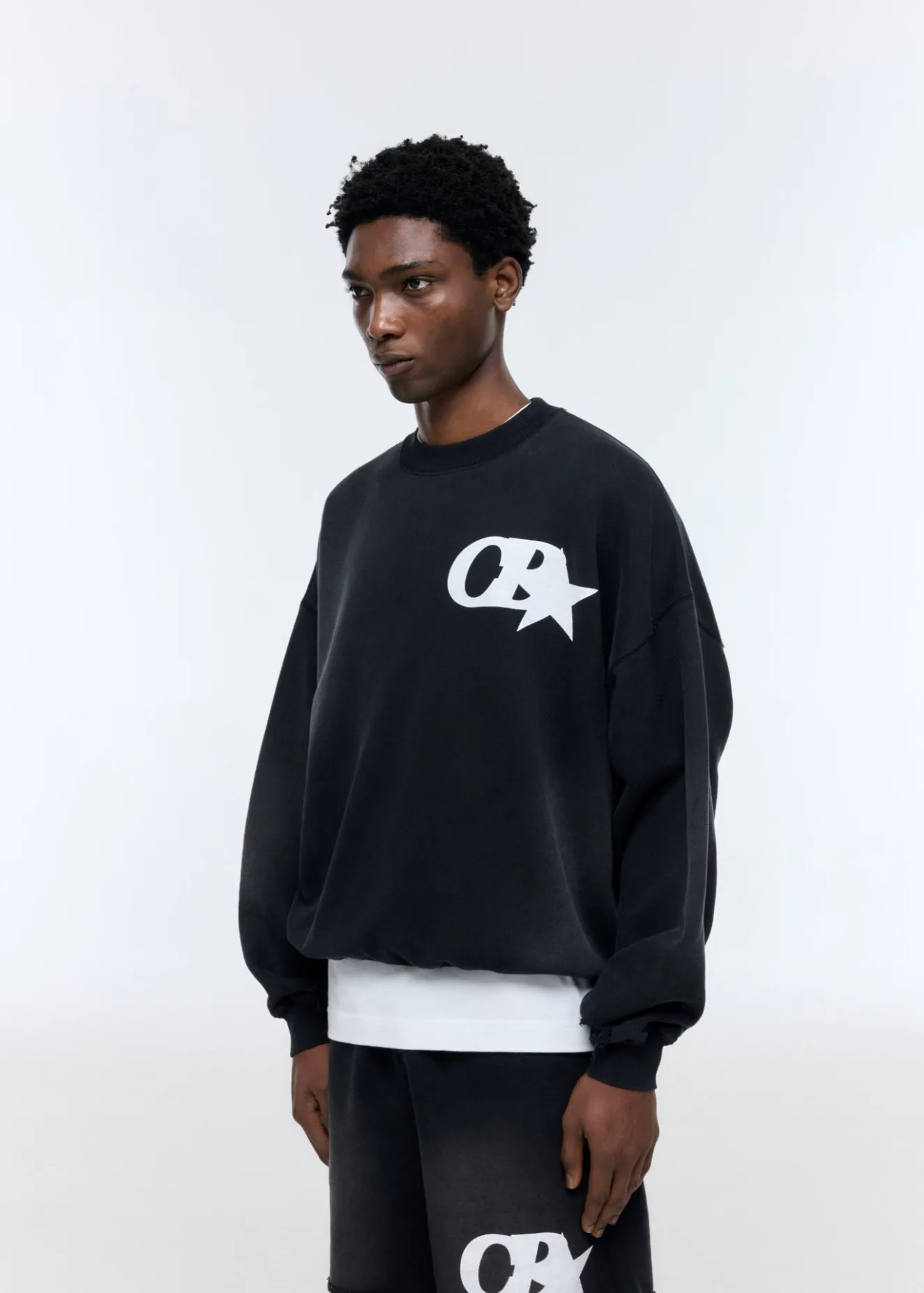 Hot CB STAR DISTRESSED SWEATSHIRT Sweatshirts