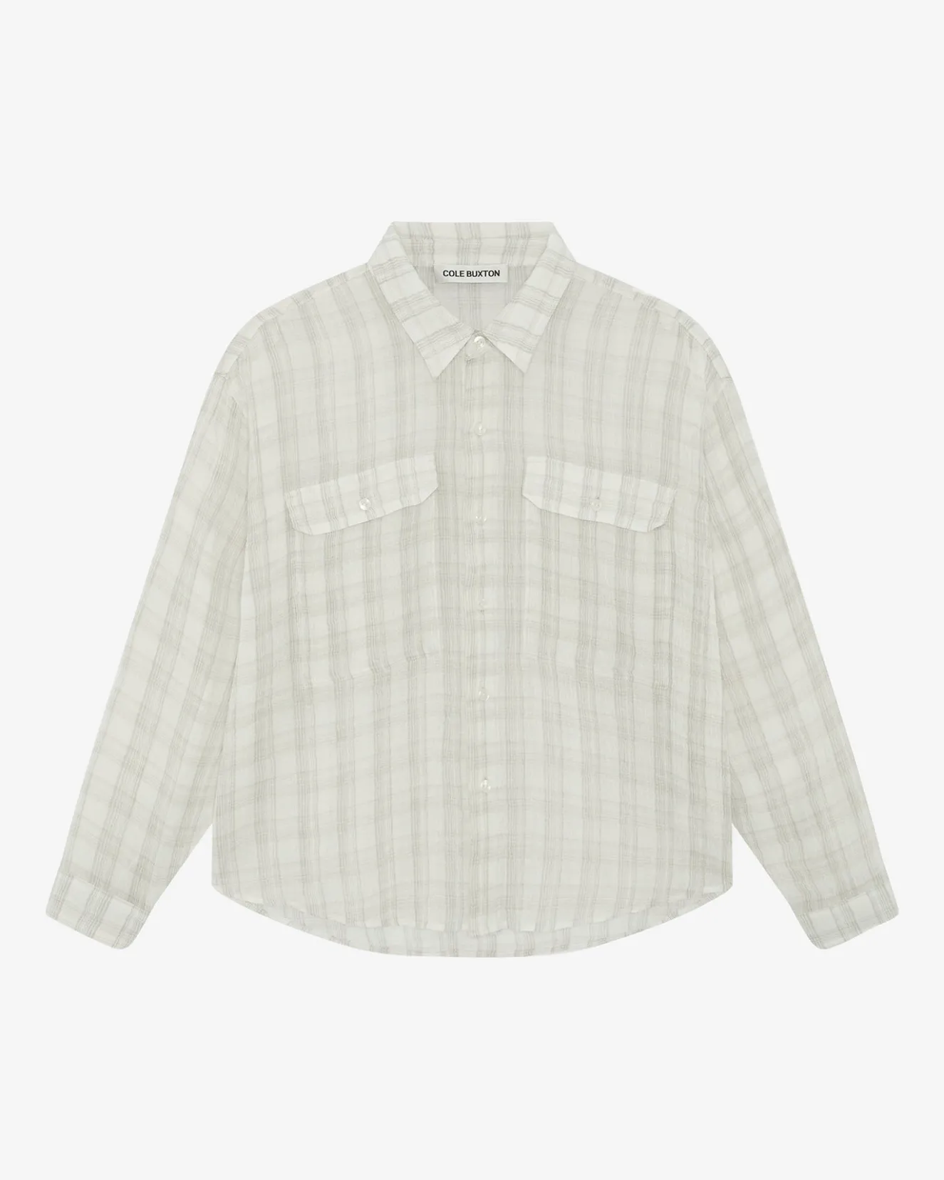 Online CHECKED SLUBBY SHIRT Shirts