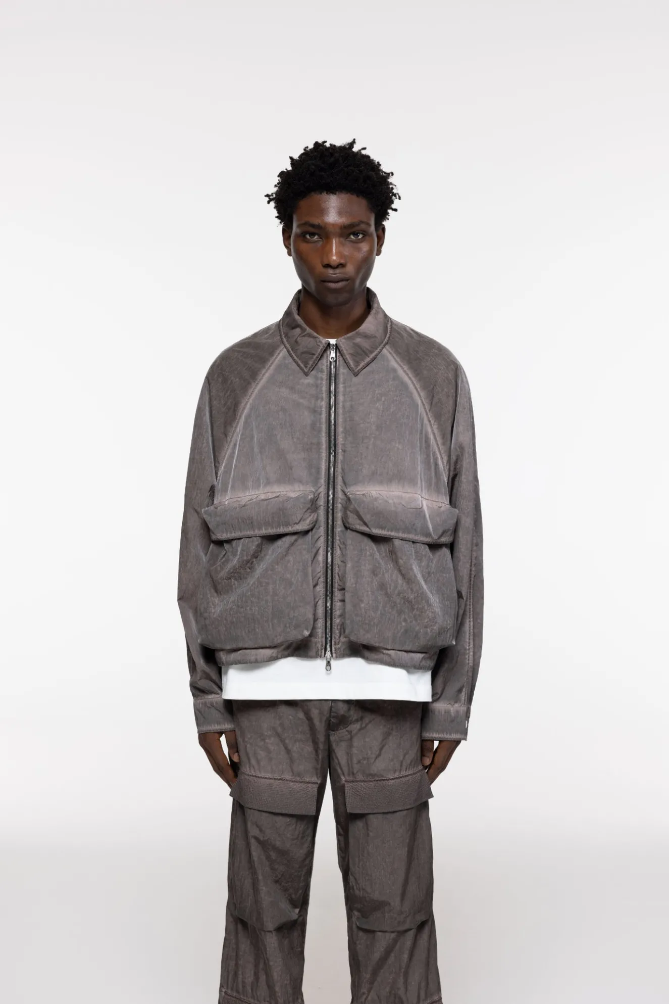 COLD WASH RAGLAN OVERSHIRT Outerwear