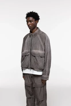 COLD WASH RAGLAN OVERSHIRT Outerwear