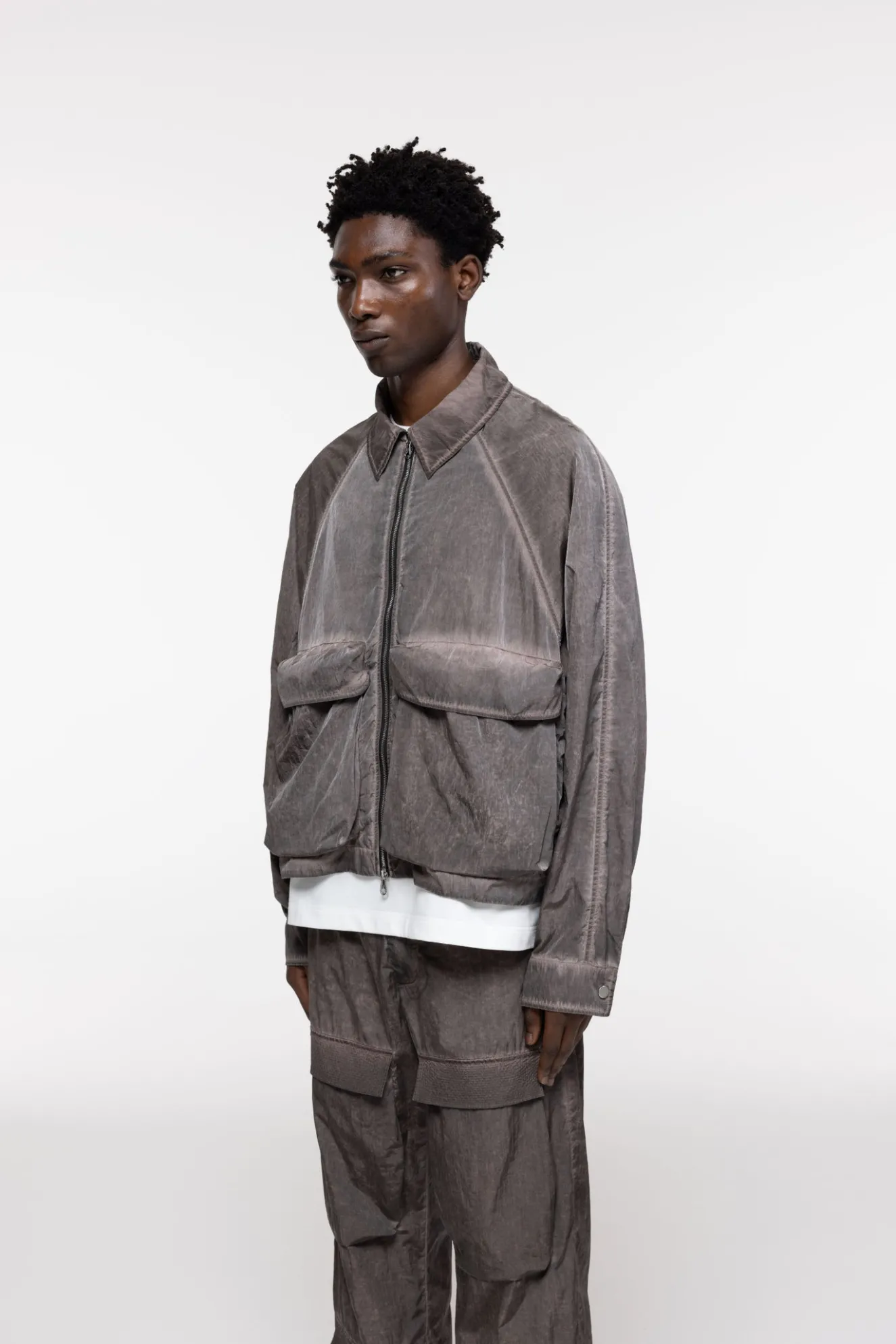 COLD WASH RAGLAN OVERSHIRT Outerwear