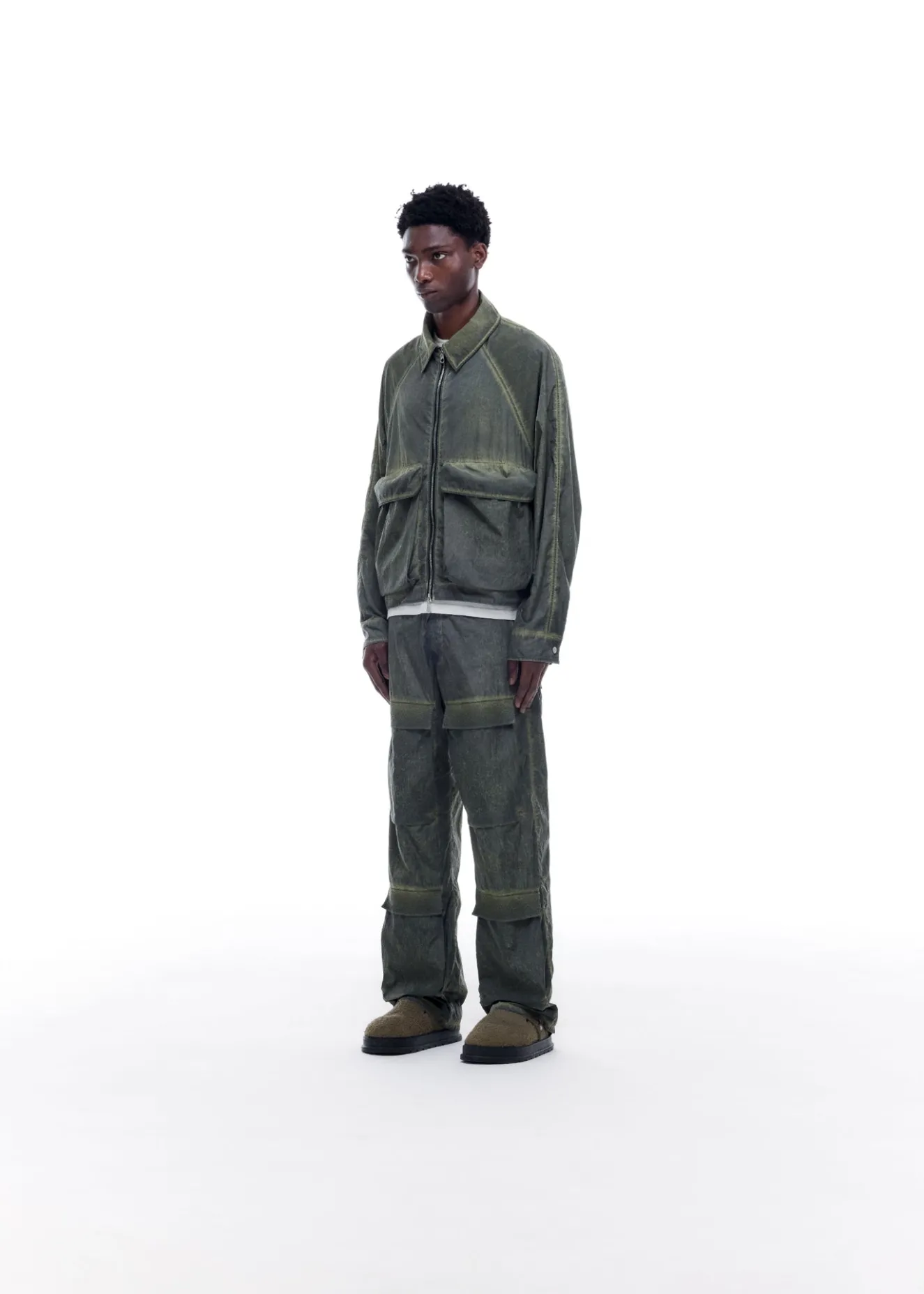 Online COLD WASH RAGLAN OVERSHIRT Outerwear