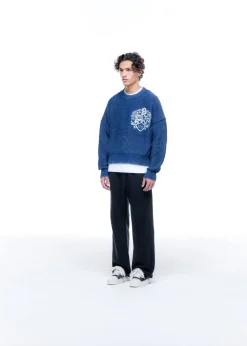 Sale COLLEGIATE CREST KNIT SWEATER Knitwear