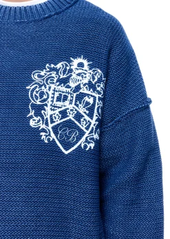 Sale COLLEGIATE CREST KNIT SWEATER Knitwear