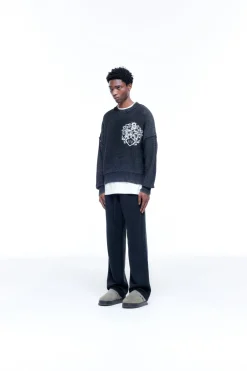 New COLLEGIATE CREST KNIT SWEATER Knitwear
