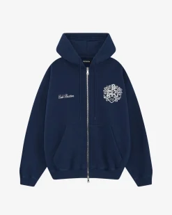 Clearance COLLEGIATE CREST ZIPPED HOODIE Hoodies