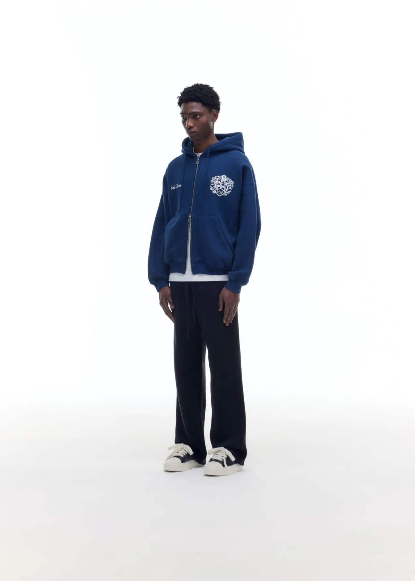 Clearance COLLEGIATE CREST ZIPPED HOODIE Hoodies
