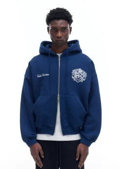 Clearance COLLEGIATE CREST ZIPPED HOODIE Hoodies
