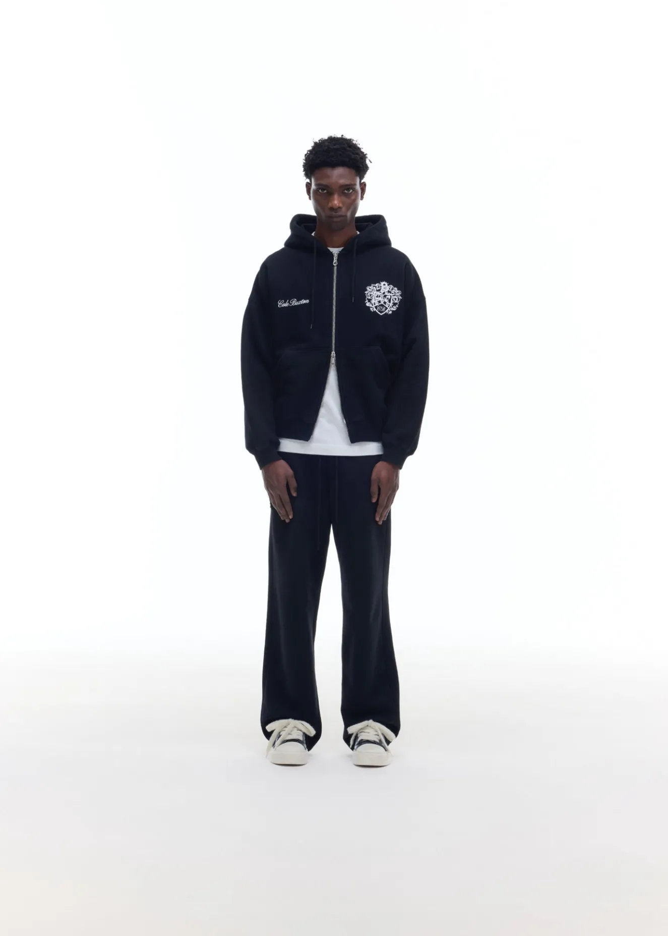 COLLEGIATE CREST ZIPPED HOODIE Hoodies