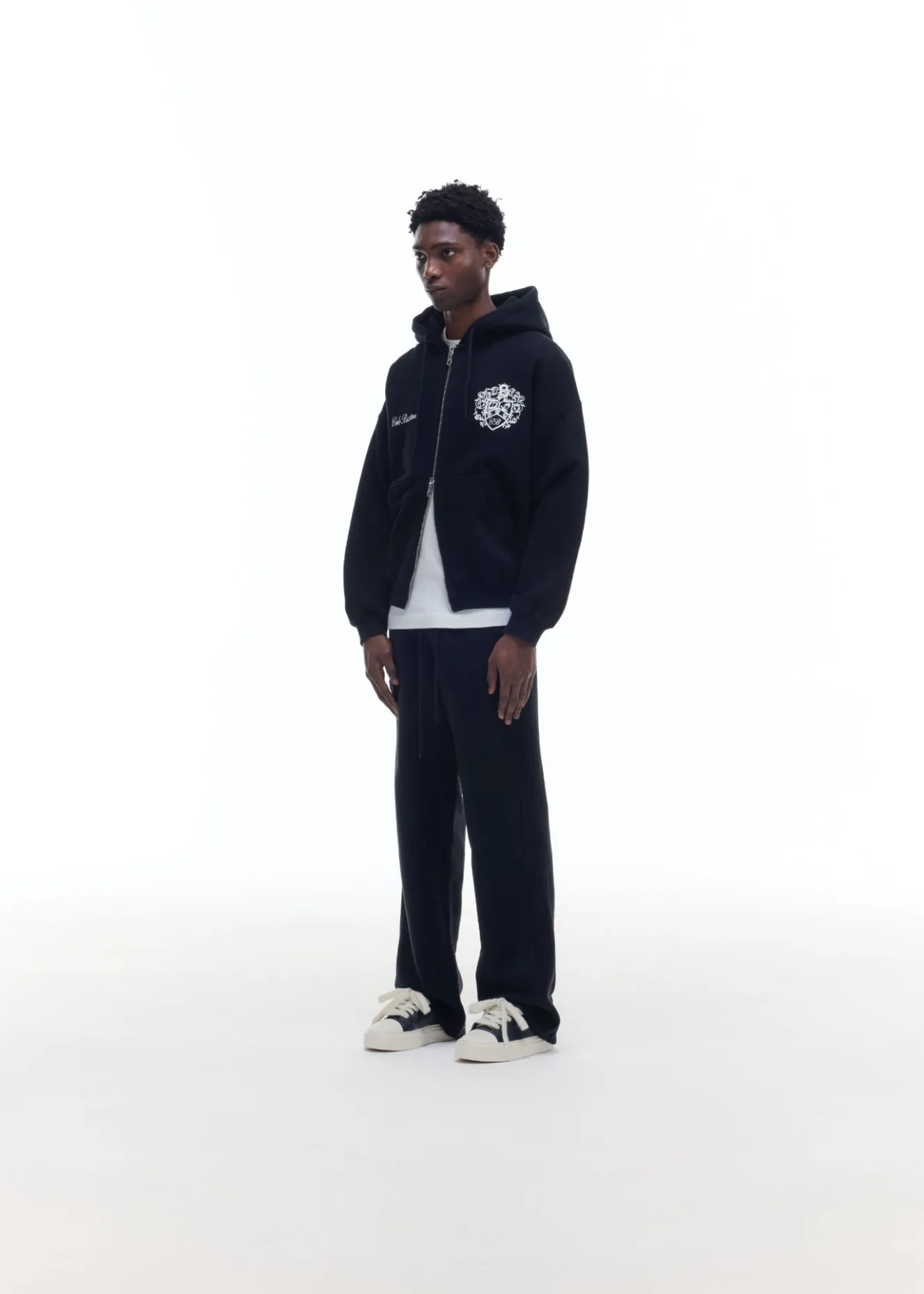 COLLEGIATE CREST ZIPPED HOODIE Hoodies