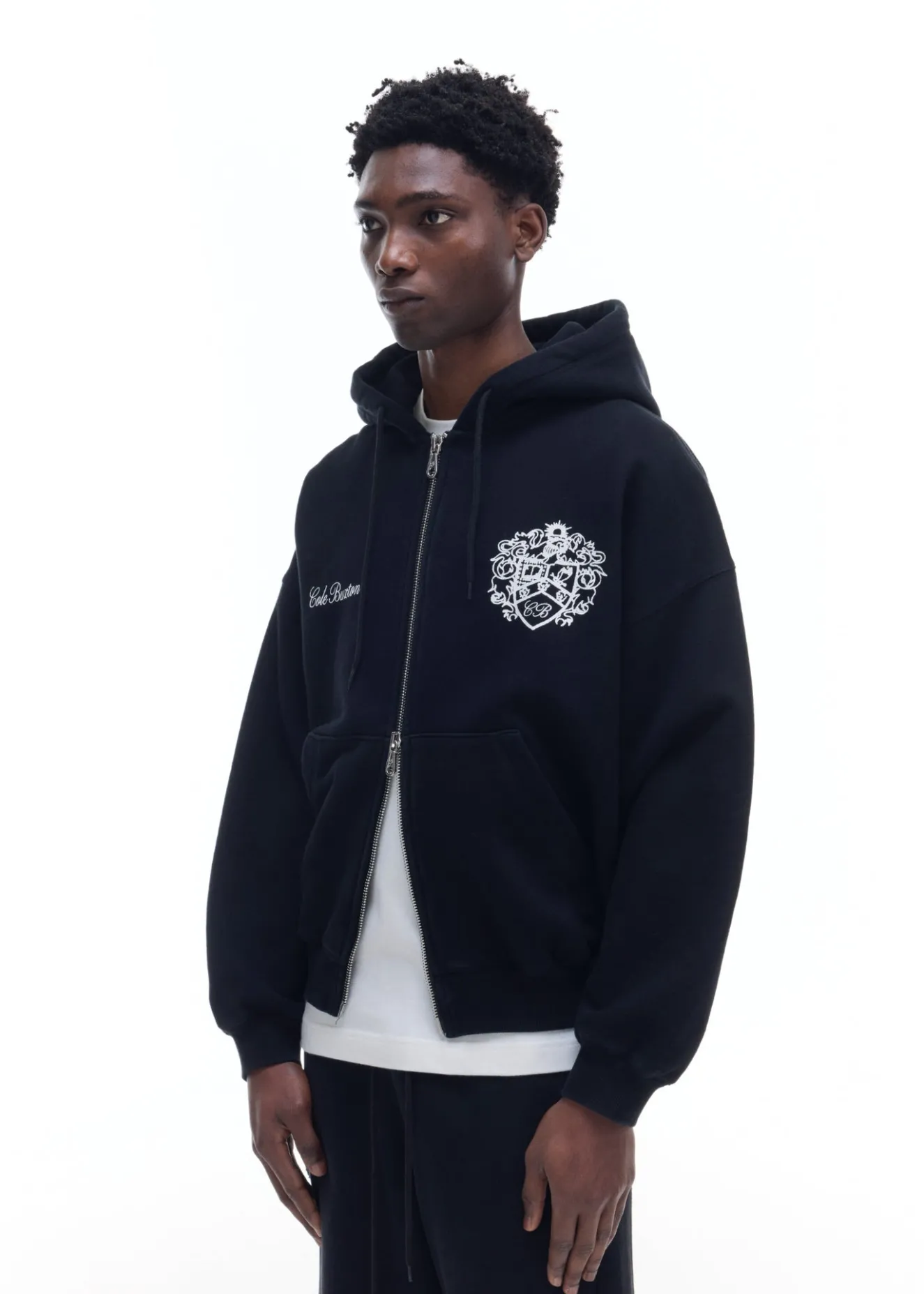 COLLEGIATE CREST ZIPPED HOODIE Hoodies