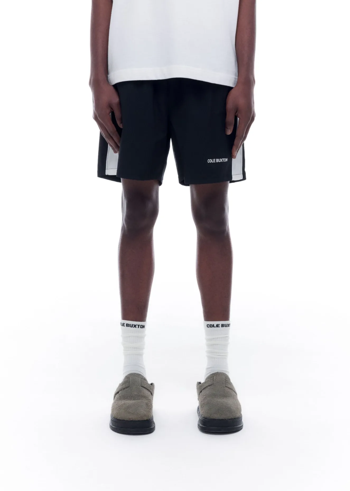 Clearance CONTRAST TAPE SWIM SHORTS Swimwear
