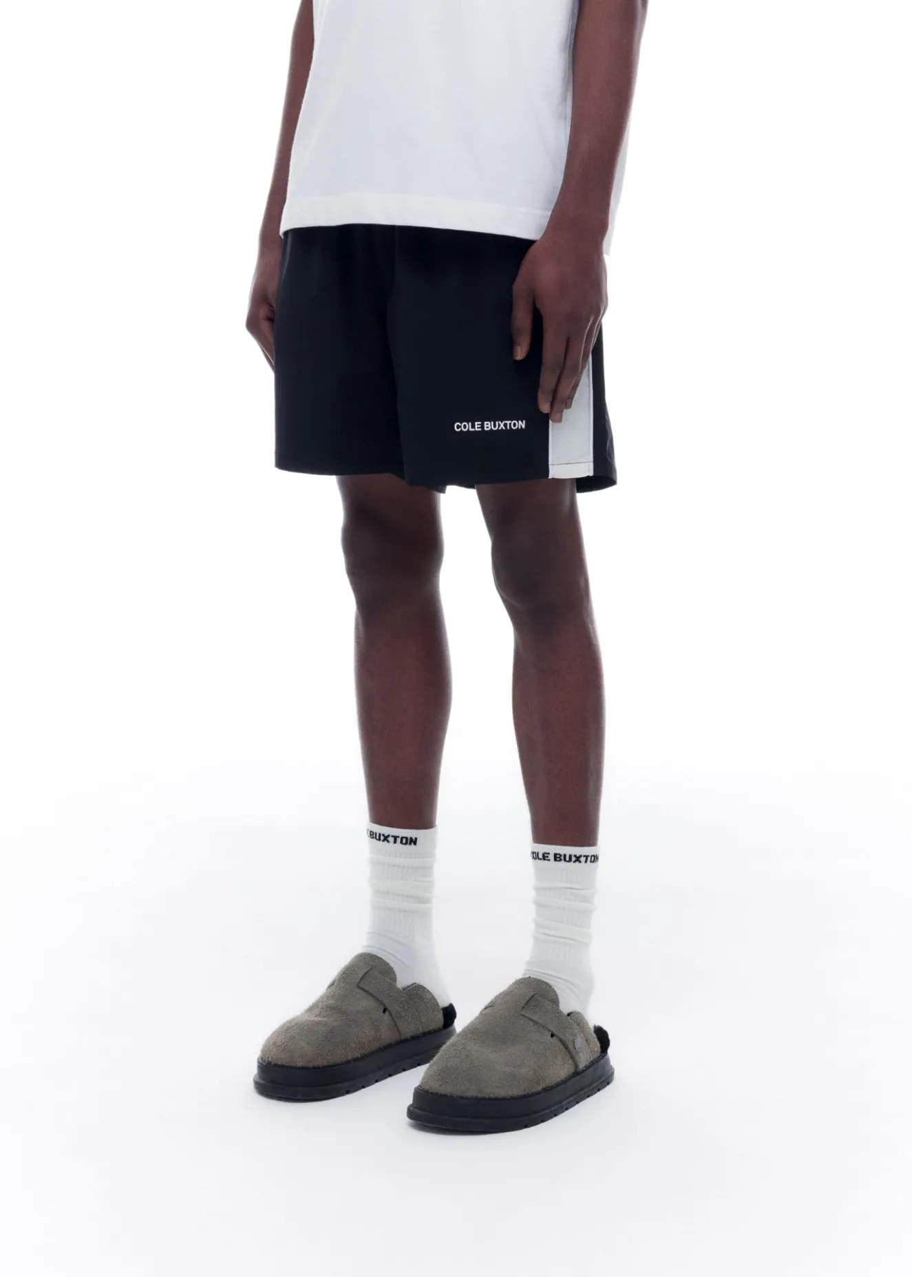 Clearance CONTRAST TAPE SWIM SHORTS Swimwear