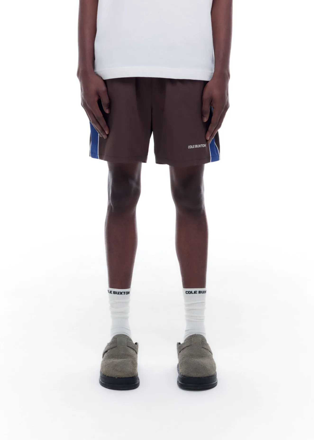New CONTRAST TAPE SWIM SHORTS Swimwear