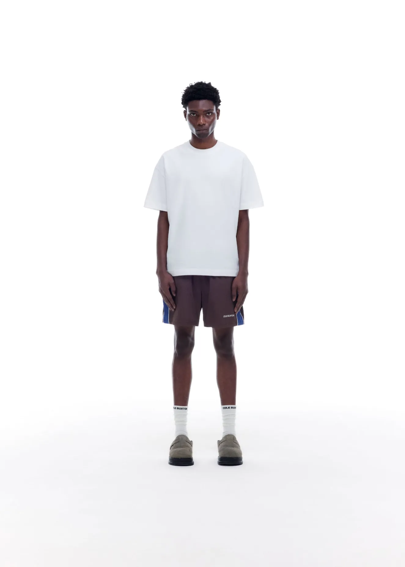 New CONTRAST TAPE SWIM SHORTS Swimwear