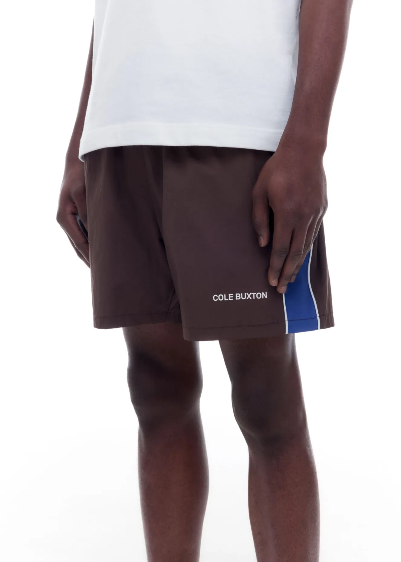 New CONTRAST TAPE SWIM SHORTS Swimwear