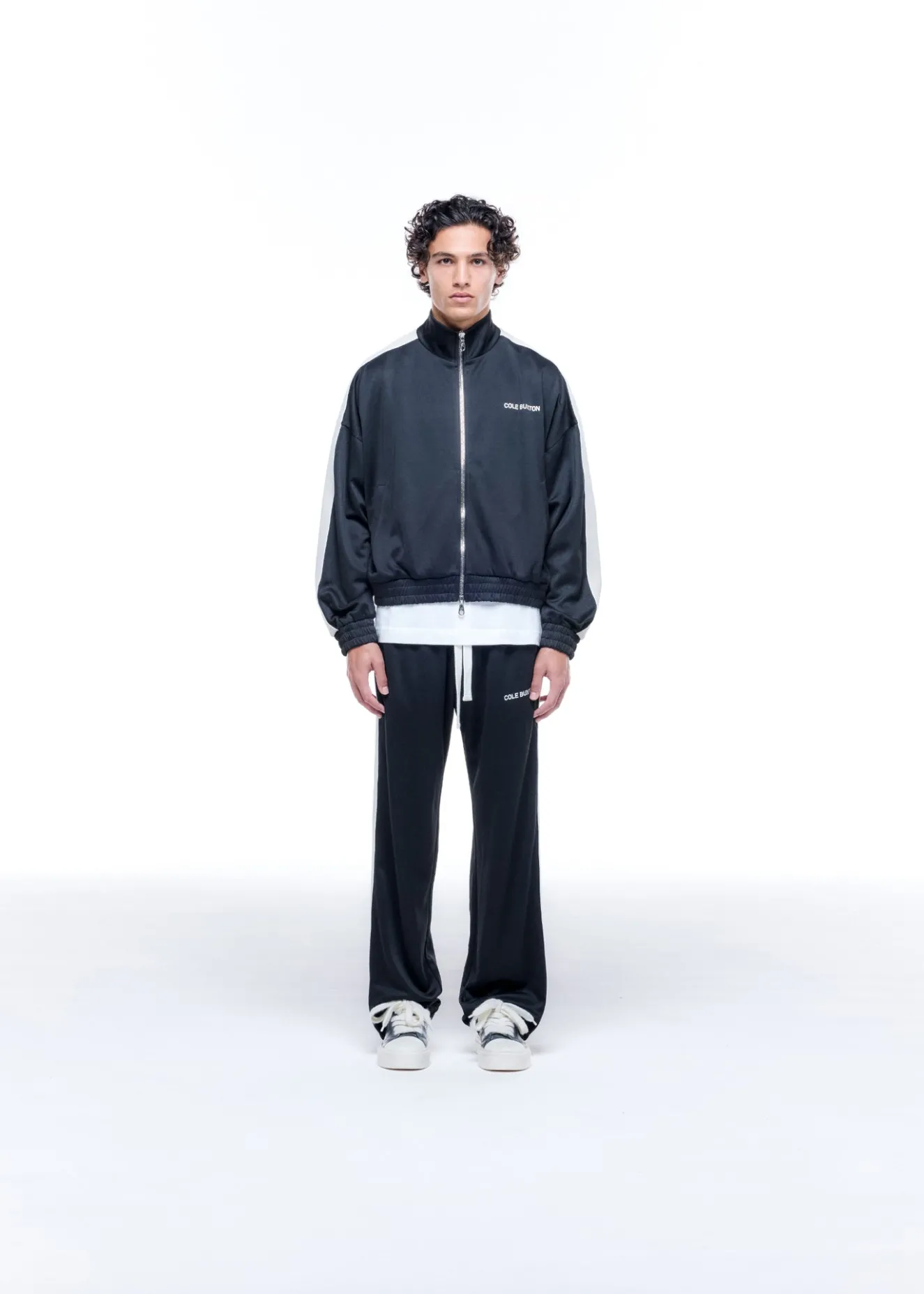 Online CONTRAST TAPE TRACK JACKET Outerwear
