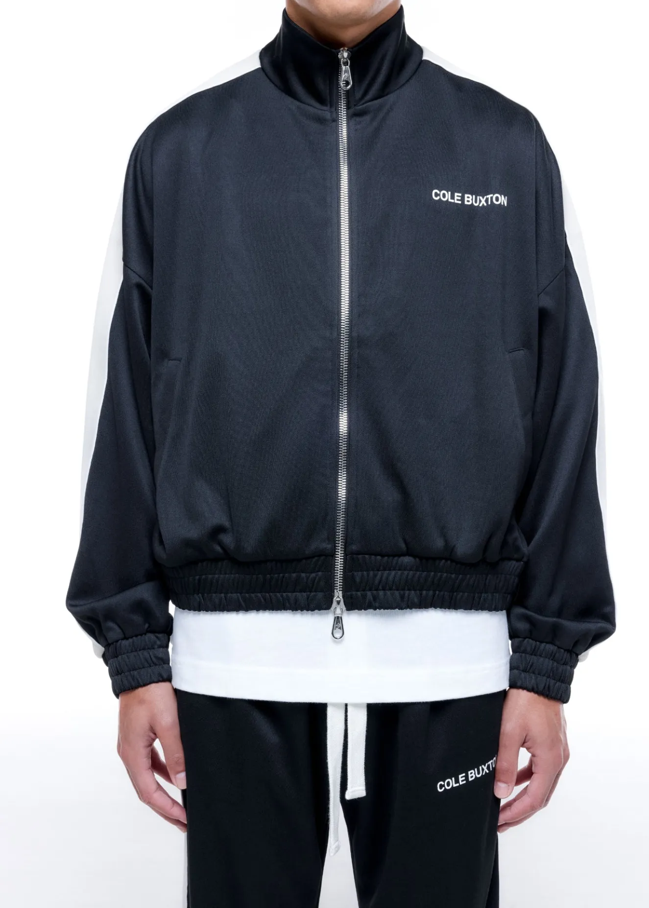 Online CONTRAST TAPE TRACK JACKET Outerwear