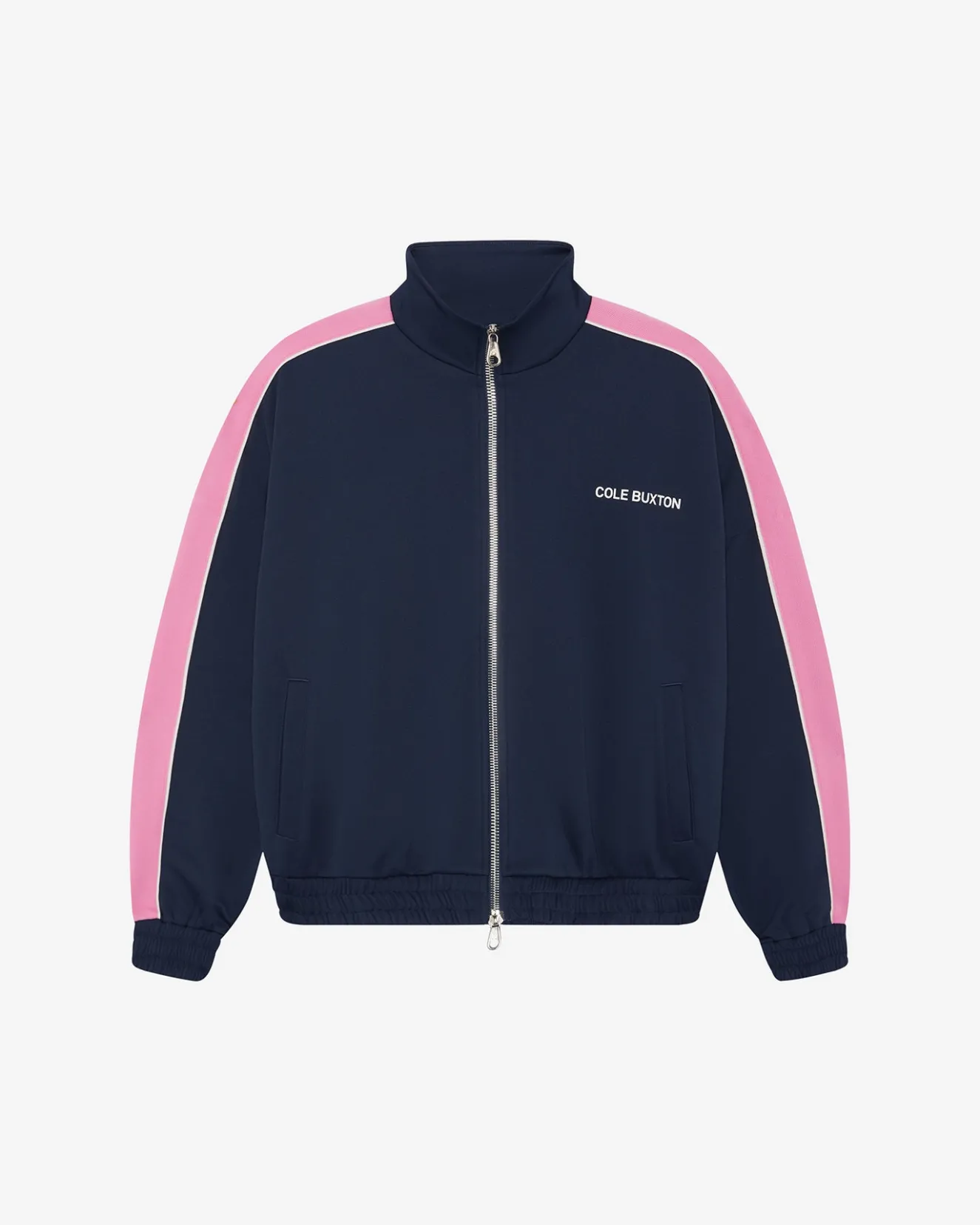CONTRAST TAPE TRACK JACKET Outerwear