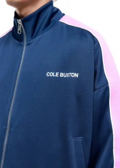 CONTRAST TAPE TRACK JACKET Outerwear