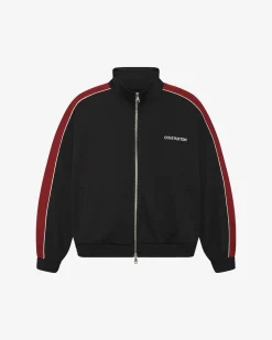 CONTRAST TAPE TRACK JACKET Outerwear