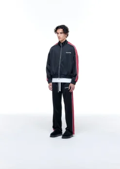 CONTRAST TAPE TRACK JACKET Outerwear