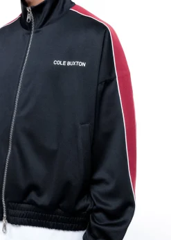 CONTRAST TAPE TRACK JACKET Outerwear
