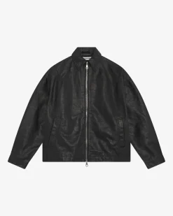 Online CROC LEATHER JACKET Outerwear|Leather