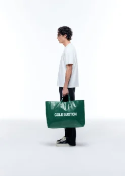 Outlet CROC LEATHER TOTE BAG Accessories|Leather