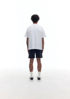 New DISTRESSED COLLEGIATE CREST SHORTS Shorts