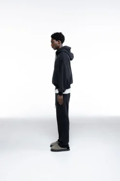 Best DISTRESSED ZIPPED HOODIE Hoodies