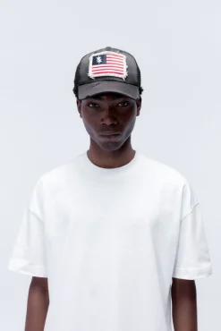 DOUBLE STAR FLAG CAP Accessories|Caps