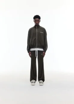 GLITTER PIPED TRACK JACKET Outerwear
