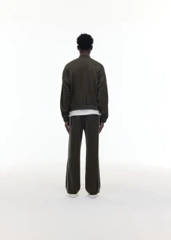 GLITTER PIPED TRACK JACKET Outerwear