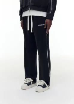 Hot GLITTER PIPED TRACK PANTS Pants