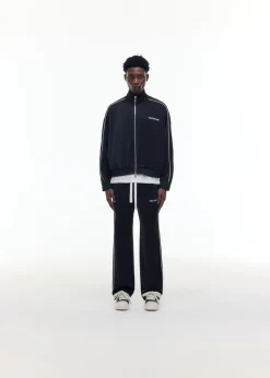 Hot GLITTER PIPED TRACK PANTS Pants