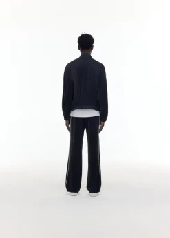 Hot GLITTER PIPED TRACK PANTS Pants